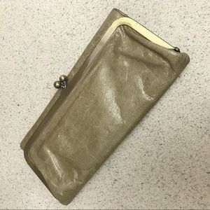 Hobo Leather Frame Rachel Wallet